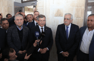 Ahmet Türk Mardin’de Ahmet Davutoğlu ile görüştü
