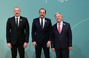 Hristodulidis ve Guterres Bakü’de bir araya geldi: Kıbrıs için yeni adımlar