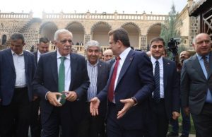 İBB Başkanı Ekrem İmamoğlu Mardin’de: Ahmet Türk’e dayanışma ziyareti