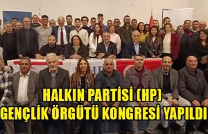 Halkın Partisi (HP) Gençlik Örgütü Kongresi yapıldı
