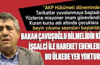 Şener Elcil : “Geldiğiniz gibi gideceksiniz”