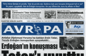 Gazete manşetleri 13 Nisan 2025 PAZAR