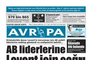 Gazete manşetleri 13 Temmuz 2025 PAZAR