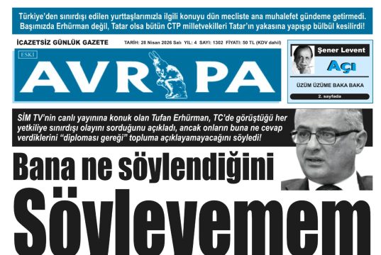 Gazete Manşetleri 28 Nisan 2026 Salı