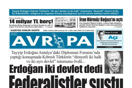 Gazete manşetleri 18 Nisan 2026