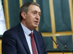 DEM Parti Eş Genel Başkanı Tuncer Bakırhan kürsüde meydan okudu: ‘Seçilmişlerin siyaset yapma dışındaki…’