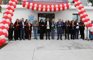 Erhürman’ın katılımıyla Kırıkkale Yetişkin Eğitim Merkezi ve Sosyal Tesisi’nin açılışı yapıldı