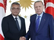Erhürman, Erdoğan ile görüştü, Güncel ve bölgesel gelişmeler ele alınmış