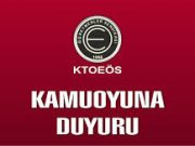 KTOEÖS’ten bakanlığa çağrı: Sınav tarihlerinin belirlenmesi için birlikte çalışma yapmaya hazırız!