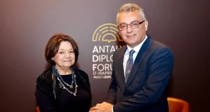 Tufan Erhürman, Rosemary A. DiCarlo ile görüştü