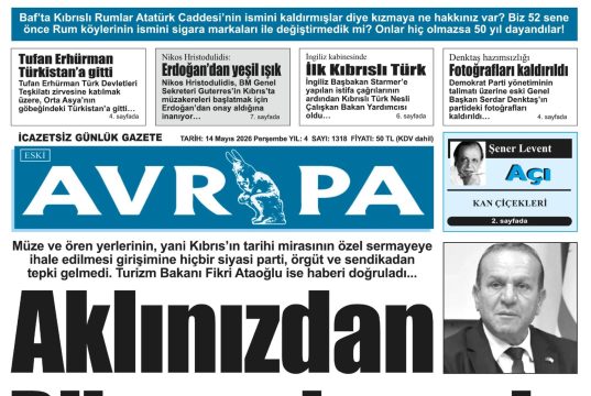 Gazete Manşetleri 14 Mayıs 2026 Perşembe