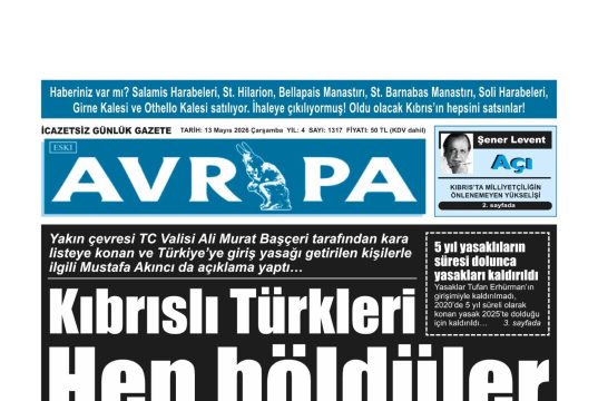 Gazete Manşetleri 13 Mayıs 2026 Çarşamba