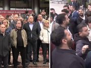 CHP Genel Merkezi önünde ‘tahliye’ gerginliği… Arbede çıktı: Kılıçdaroğlu’na yakın vekiller kapının önünde!
