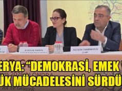 Doğuş Derya: “Demokrasi, Emek ve Özgürlük Mücadelesini Sürdüreceğiz”