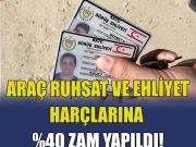 YARASIN! Bütçe açıklarını kapatmak için, araç ve ehliyet zamları tam yol ileri