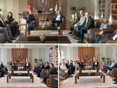 Tufan Erhürman, ‘Ceza Muhakemeleri Usul Değişiklik Yasası’yla ilgili taraflarla görüştü